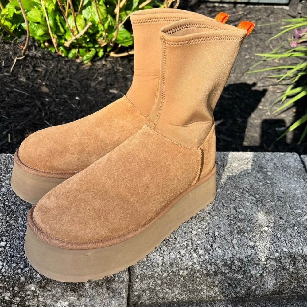 UGG NEW Classic Dipper Platform Boots Size 10
